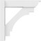 Ekena Millwork Merced Architectural Grade PVC Outlooker with Traditional Ends, 5"W X 18"D X 18"H OUTP05X18X18MRC01 - alternate 3